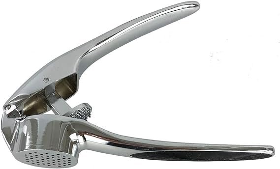 Garlic Press Professional Heavy Soft-Handled Premium Zinc Alloy Garlic
