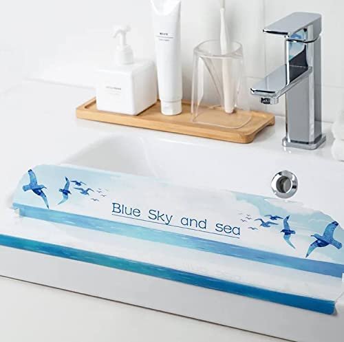 Kitchen Water Splash Guard Dish Washing Baffle Board With Viscose Sink Anti-Splash Proof Retaining Plate Gadget Eco Friendly