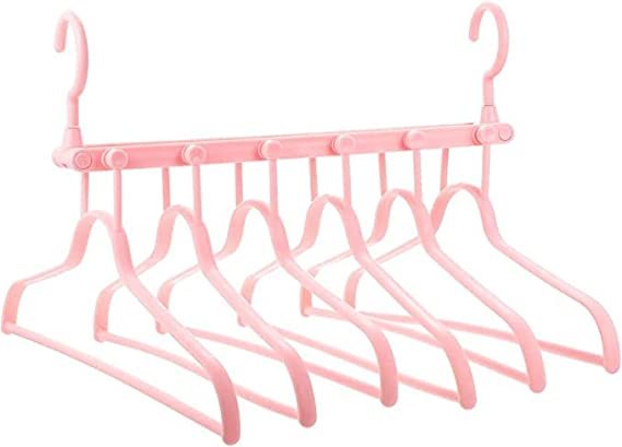 Multifunction Collapsing Hanger Clothes Drying Rack Space Saving Clothes Coat Hanger 360 Degree Folding Multi Hanger Storage