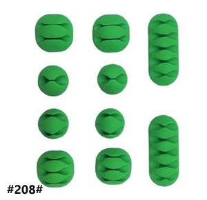 Cord Management, Cable Holder, 10 Pcs High Quality Multi Purpose Cable Clips SET Holders Cell Phone USB Organizer Desktop.