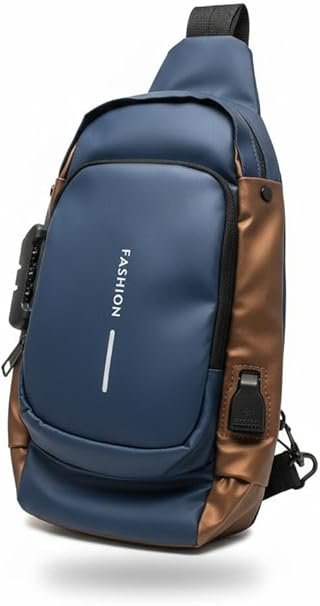 Anti-theft Sling Bag Business Bag Chest Crossbody bags with USB