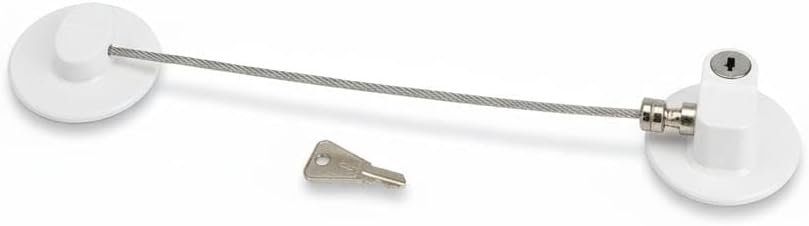 Refrigerator Lock with Keys - Rustproof Freezer Lock