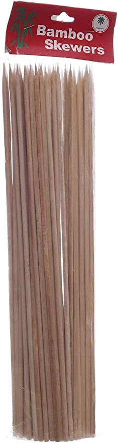 Jumbo Wood BBQ Skewers Set