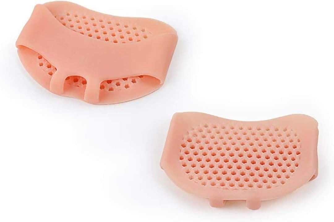 Forefoot Pads Silicone Toe Pad Toe Top Sock No Show Toe Liner Covers Not Slip Forefoot Metatarsal Socks