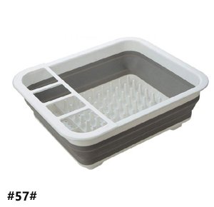 Foldable silicone Kitchen Dinnerware Rack for Drying Dish and Cutlery, Modern Design for Kitchen Sink, Heavy Duty, Perfect for Dishwasher Use