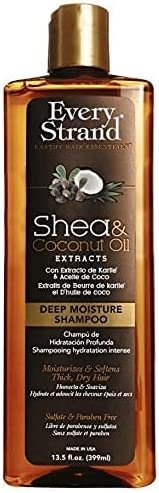 Every Strand Deep Moisture Shampoo with Shea and Coconut Oil - 399 ml