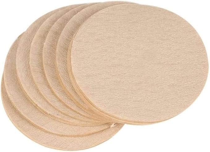 Coffee Filters Disposable Round Paper Filter for Home Office 100pcs