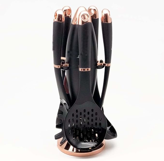 5Pcs set Silicone Soup Ladle Spoon Skimmer Pasta Server