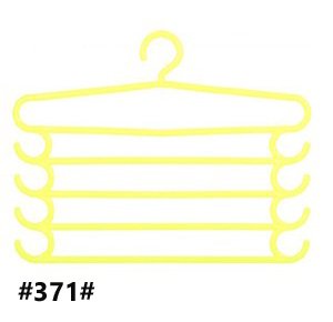 Flowers Plastic Clothes Hanger with 5 levels