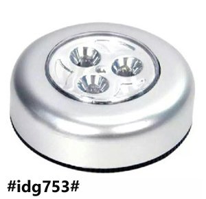 LED Battery-Powered Wireless Night Light Stick Tap Touch Lamp Stick-On Push Light For Kitchen Under Cabinet Or Utility Rooms, Cordless Touch Light