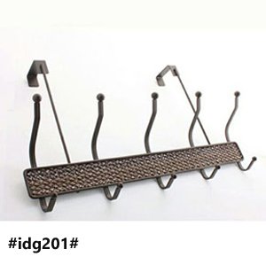 Over-the-Door Clothes Hangers - Hanger for Coats, Jackets, Robes or Towels - Clothes Hangers for Living Room and Bathroom Doors