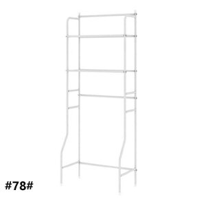 Space Saver 3 Shelves Bathroom Over Toilet Shelf Bathroom Corner Storage Organizer Accessories Washing Machine Bathroom Tower Shelf