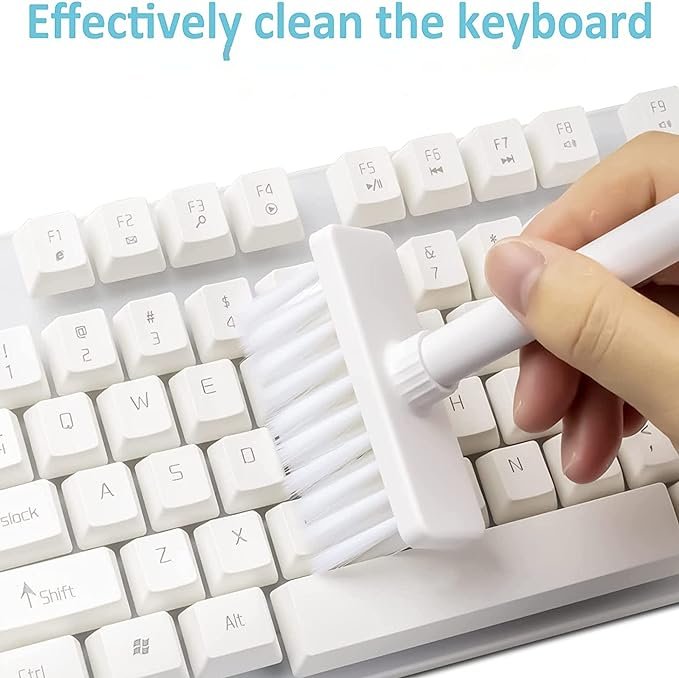 Keyboard Cleaning Kits, 5 in 1 Dust Cleaner Brush for Computer/Cell Phone