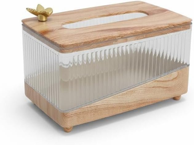 Toti Wooden Tissue Box