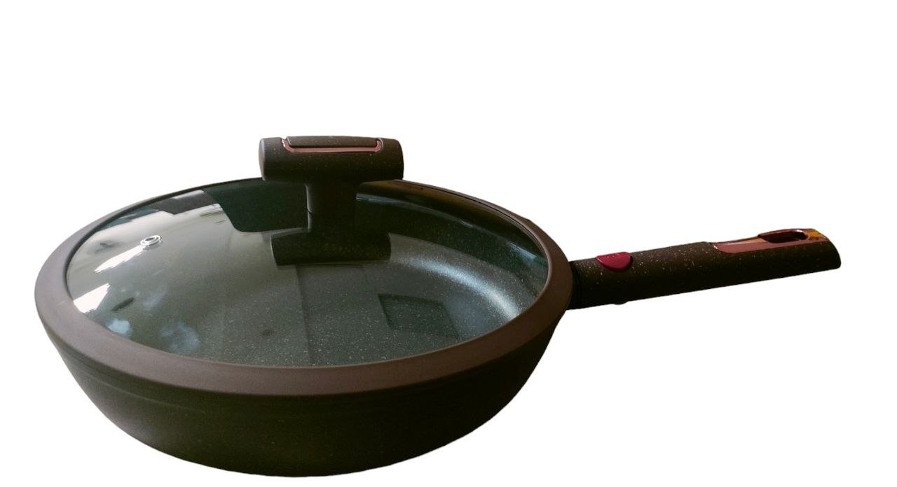 Frying Pan With Glass Lid Non Stick 20CM