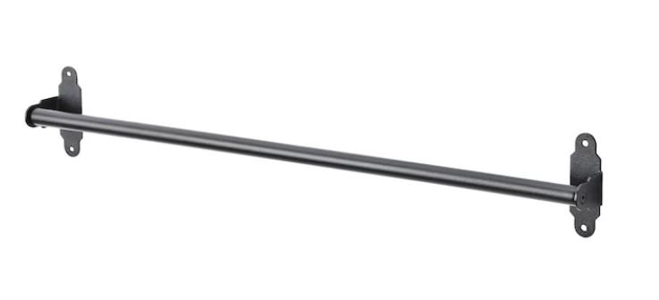 Bathroom Wall Mounted Towel, Towel Holder, Matte Hand Towel Holder, Towel Accessories with Hooks, Modern Wall Mounted Home Decor size 60cm