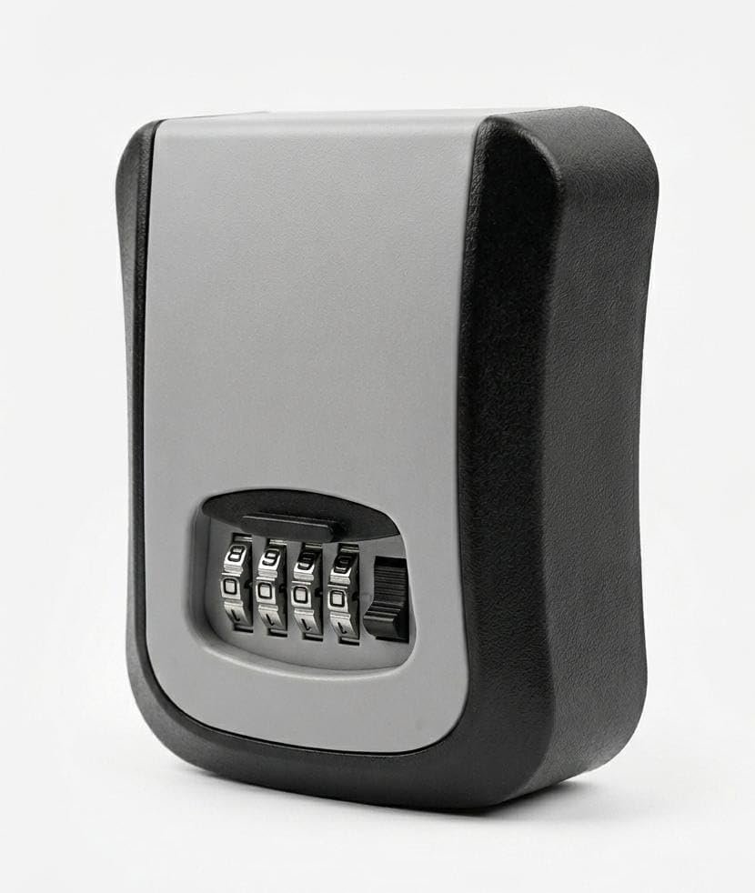 Wall-Mounted Key Storage Lock Box.