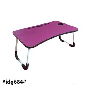 purple laptop table