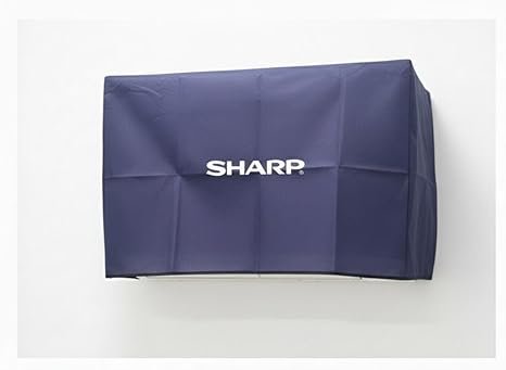 Outdoor Air Conditioner Unit Protective Cover (1.5HP) (Blue, Large) (Blue, Large)