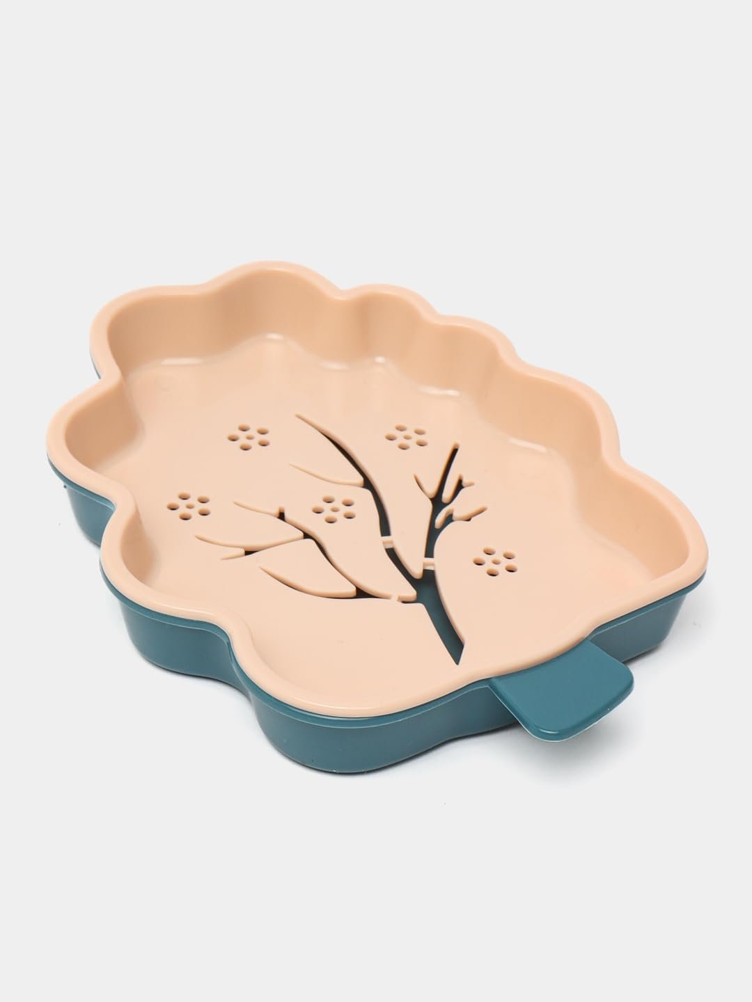 Leaf Shape Soap Holder Non Slip Soap Stand Case