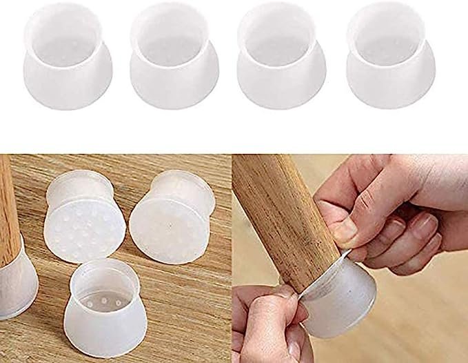 Silicone chair protector 8 pcs