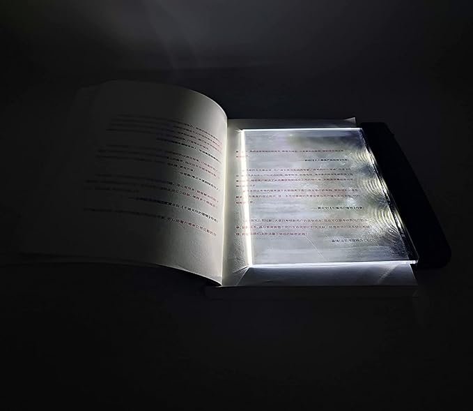 Night Vision Reading Panel Page LED Light Book Reading