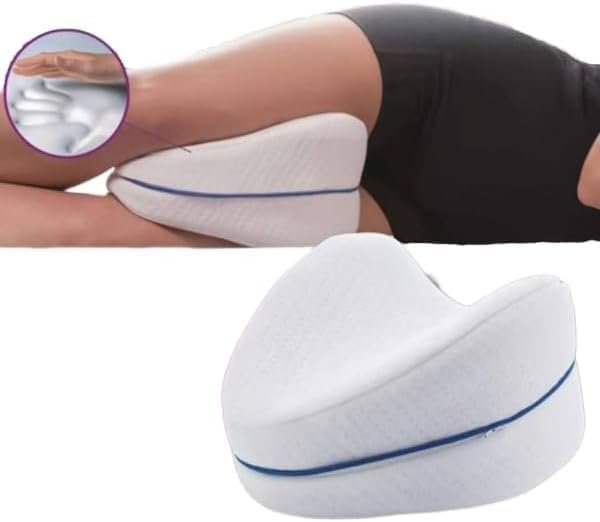 Heart Shaped Memory Cotton Leg Pillow for Sleeping Orthopedic Sciatica Back Hip Joint Pain Relief Thigh