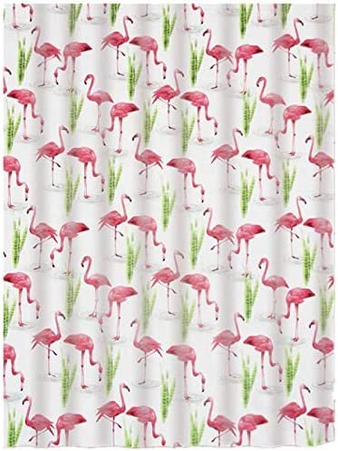 Bathroom Curtain Included Rings - 180/180 Cm