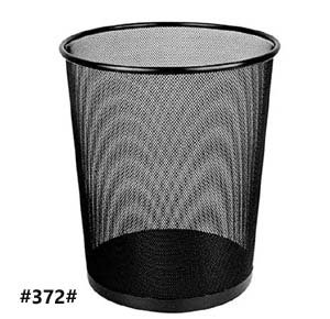 Round Mesh Trash Cans Steel Round Trash Cans Bathroom Bedroom Office Trash Cans small