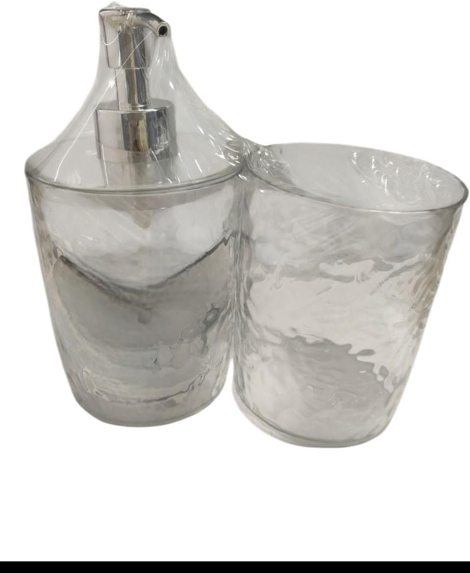 Acrylic Modern 2 Pieces Bathroom Accessories Sets/Bathroom Accessories Sets Soap/Lotion Dispenser,Toothbursh Holder,Tumbler