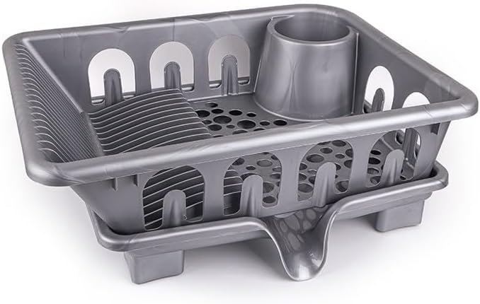 Kitchen Dish Organizer and Strainer Tray Holder for Kitchen