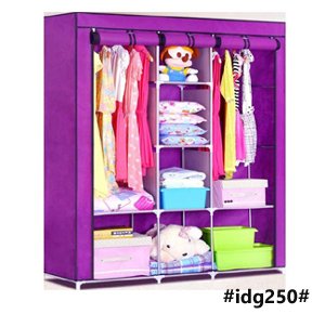 Portable Metal and Cloth Safari wardrobe