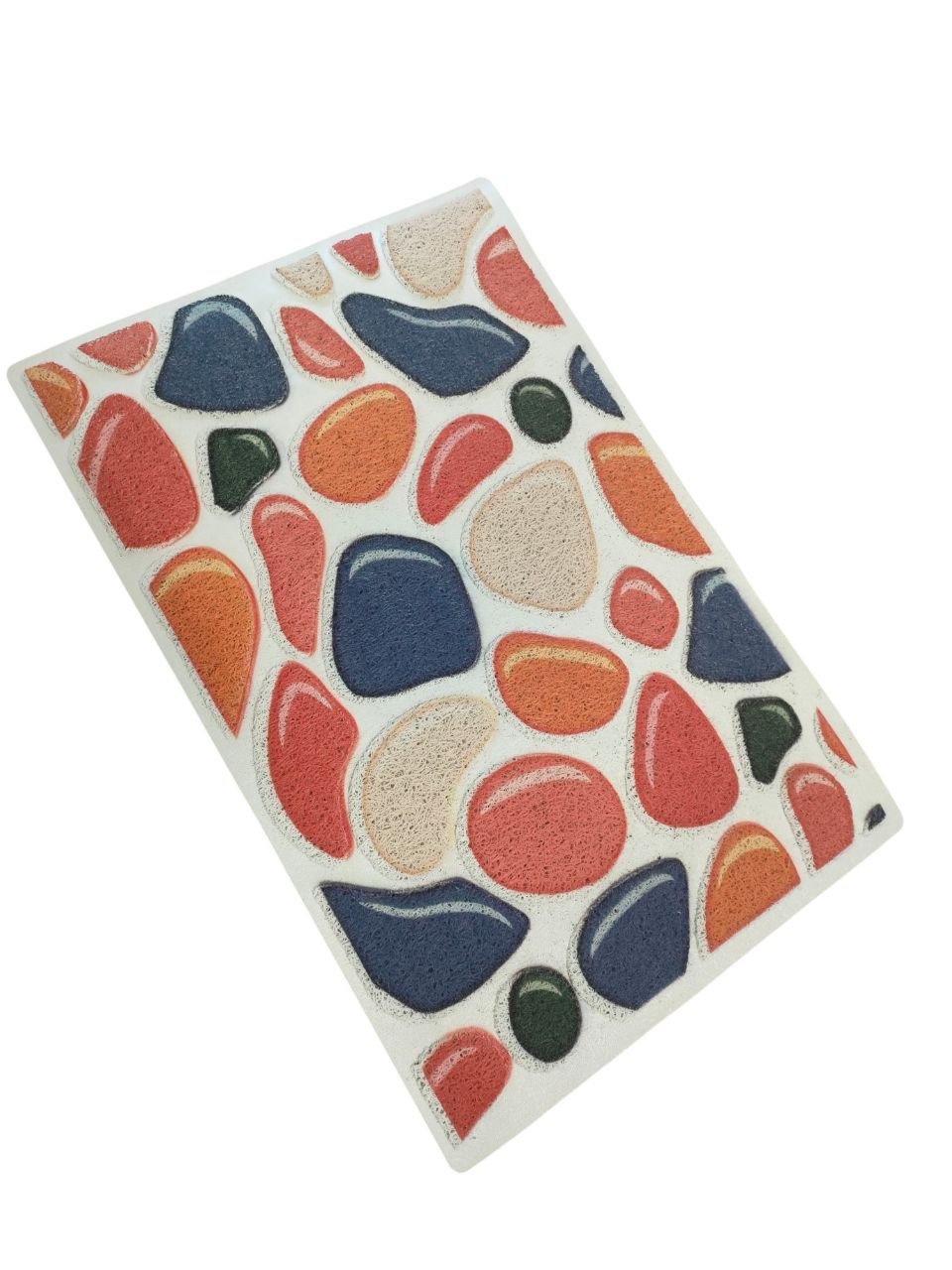 3D Embossed PVC Wire Anti-Skid Door Mat, For Bathroom SIZE 60 * 40