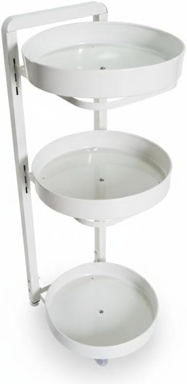 Spice Organiser Rack Rotating Spice Storage Rack Organizer Carbon Steel Seasoning Rack Organizer for Kitchen Countertop Kitchen Storage Rack