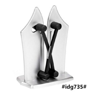 Knife Sharpener Manual to Sharpen, Hone and Polish for Serrated, Beveled and Standard Blades, Specialty Kitchen Tool