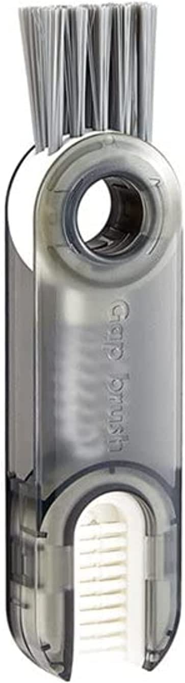 3 in 1 Multifunctional Cleaning Brush Small Brush 3 in 1 Cup Lid Crevice Mini Brush for Feeding Bottles Cups Home Kitchen Cleaning Tools