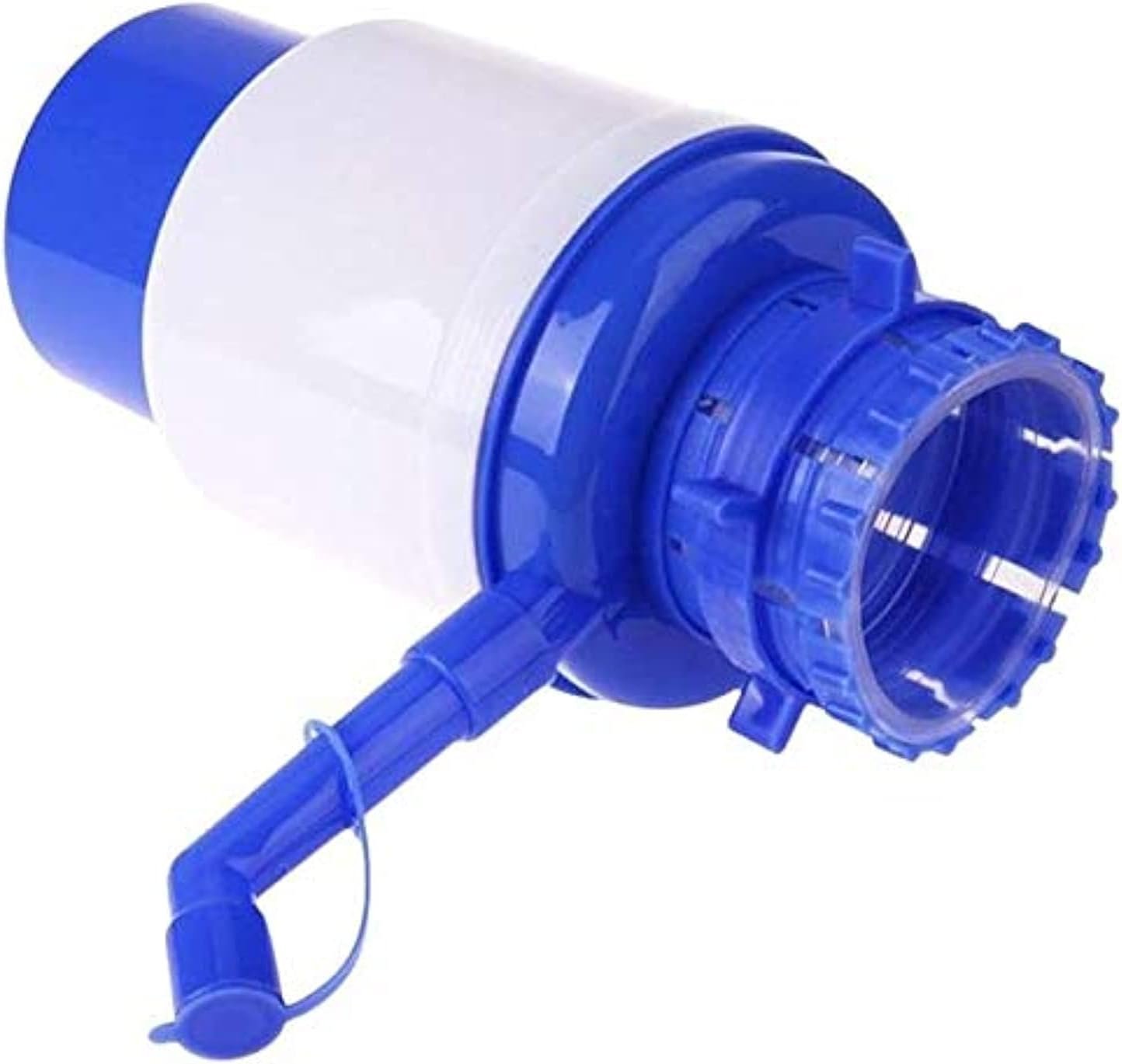 Water hand press pump for bottled water dispenser home office