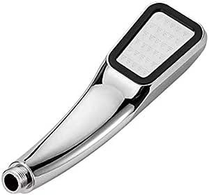 300 Holes High Pressure Handheld Shower Head Powerful Boosting Spray For Bathroom Water Saving Rain Shower Faucets