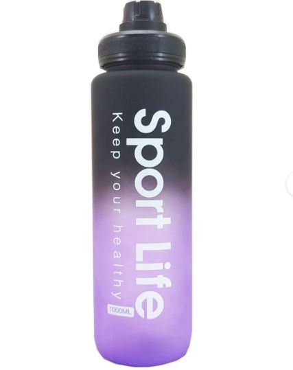 Sports Water Bottle 1000ml Sports Gym Reusable Water Bottle for Adults Teens Men Women Office Gym School