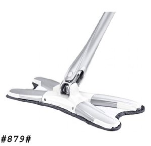 Type X 360 Cleaning Easy Rotating Mop Washing Flat Mop Squeeze Mop with Reusable Microfiber Mop Mat Hand-Free Wash Self Wringing Flat Mop for Home Kitchen Hardwood Laminate