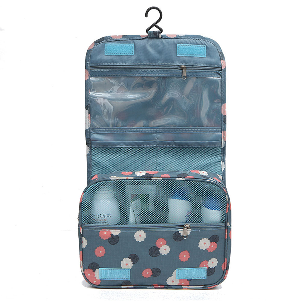 Toiletry Bag, Waterproof Hanging Cosmetic Bag Travel Cosmetic Kit ...