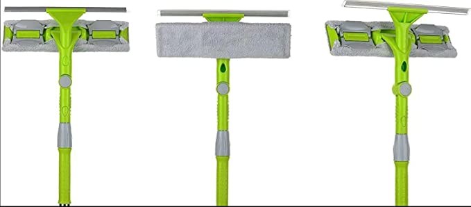 Double-sided Bathroom Cleaning Tool, Mirror Cleaning Brush, Window