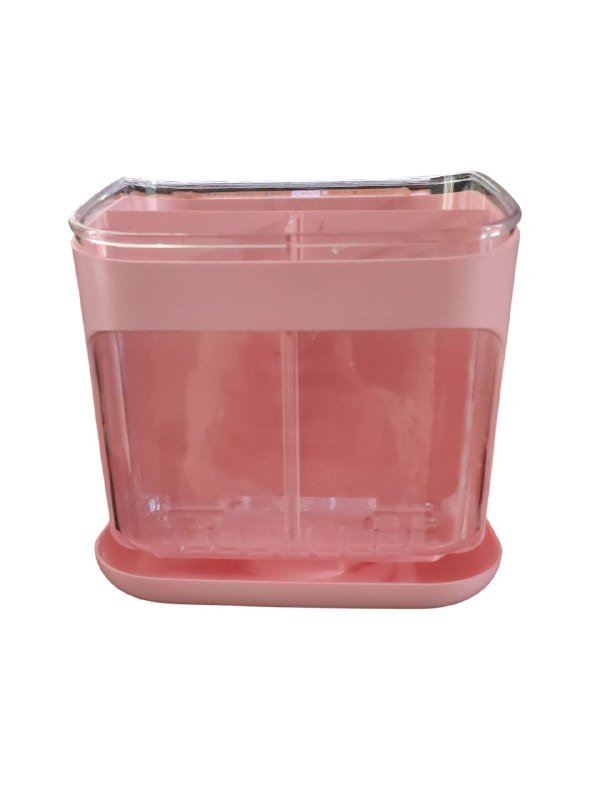 Kitchen Utensil Holder, Multi-Compartment Chopstick Holder, Simple Design with Detachable Utensils for Home Decor.