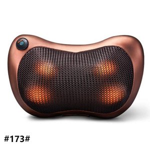 Massage Pillow with Heat Kneading Shiatsu Nodes Heads Neck Back Massager pad Relax Relieve Tense Muscles at Home Car Office Chair