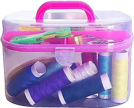 Portable Mini Travel Sewing Box With Needle Threads Sewing Kits Sewing Set