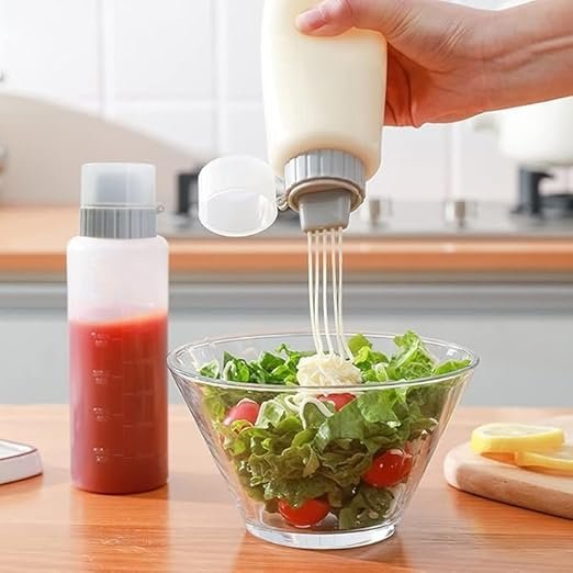 Bottle Sauces Ketchup Dispenser Reusable For Restaurant Cooking