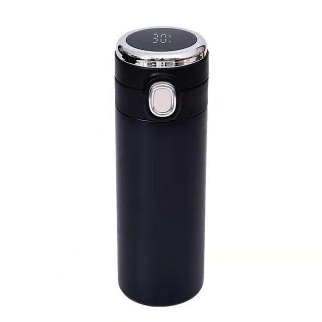400ML Vacuum Flask Leak-proof Double Wall Stainless Steel Vacuum Insulated Water Bottle for Business Trip