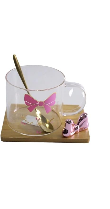 Coffee And Tea Mug With Wooden Stand, 3D