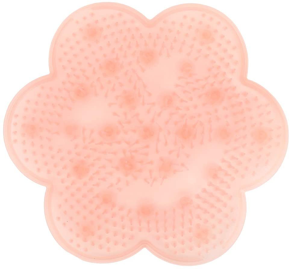 Shower Foot Scrubber Massager Foot Bath Massage Cushion Silicone Non-Slip Massage Pad Foot Acupressure Massage Mat, Deep Clean Exfoliate-Improves Foot Circulation & Reduce Foot Pain - color random
