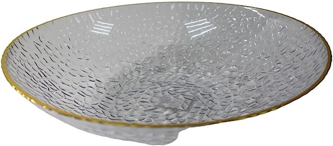 Fruit Plate Crystal Appearance Snack Nut Dish Candy Holder Table Ornaments